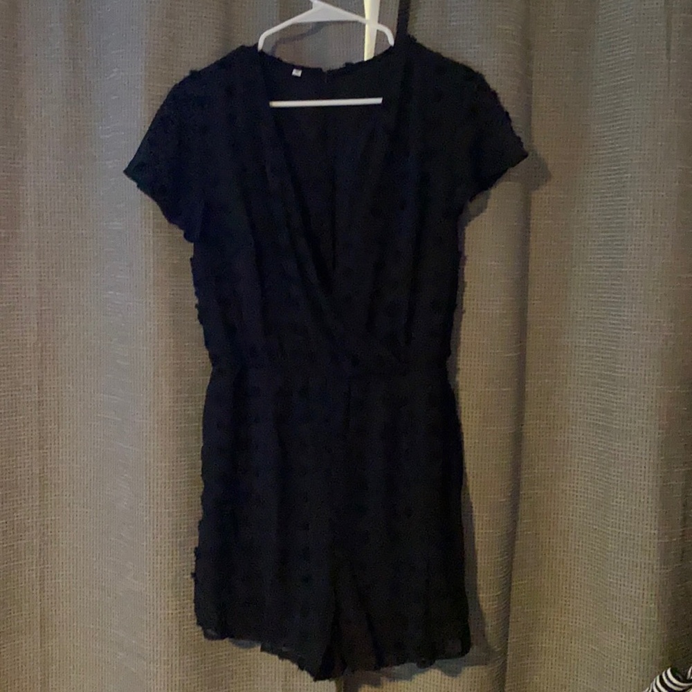 Black Amazon puff romper